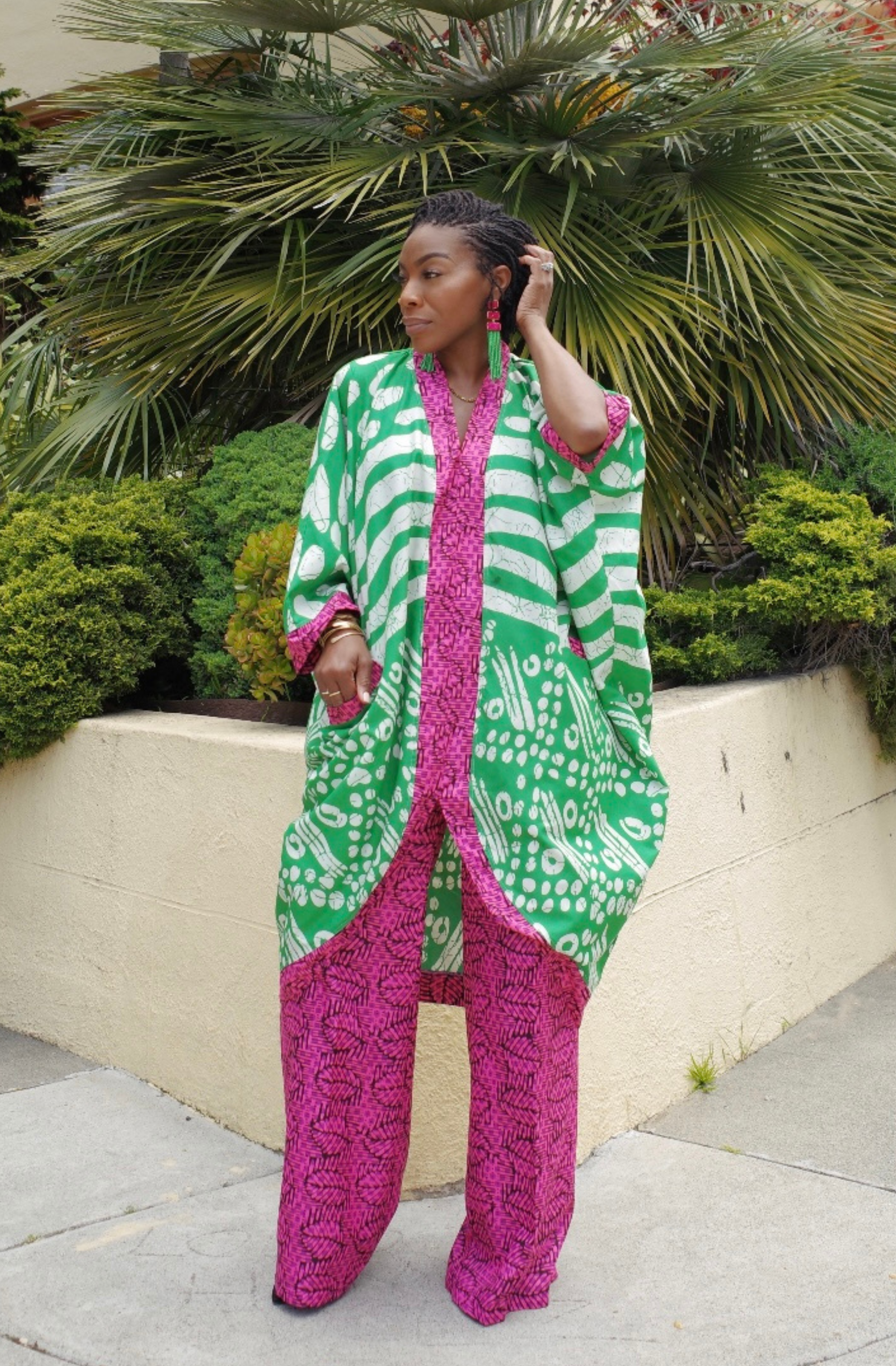 Kaya Bubble Kaftan