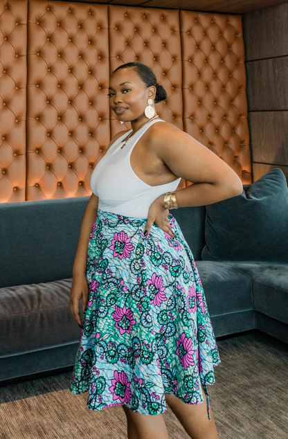 Convertible Wrap- Skirt/ Dress/ Top- Blessing