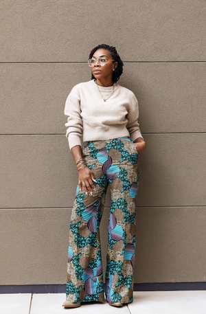 Wide Leg Pants- Adaeze