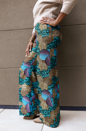 Wide Leg Pants- Adaeze