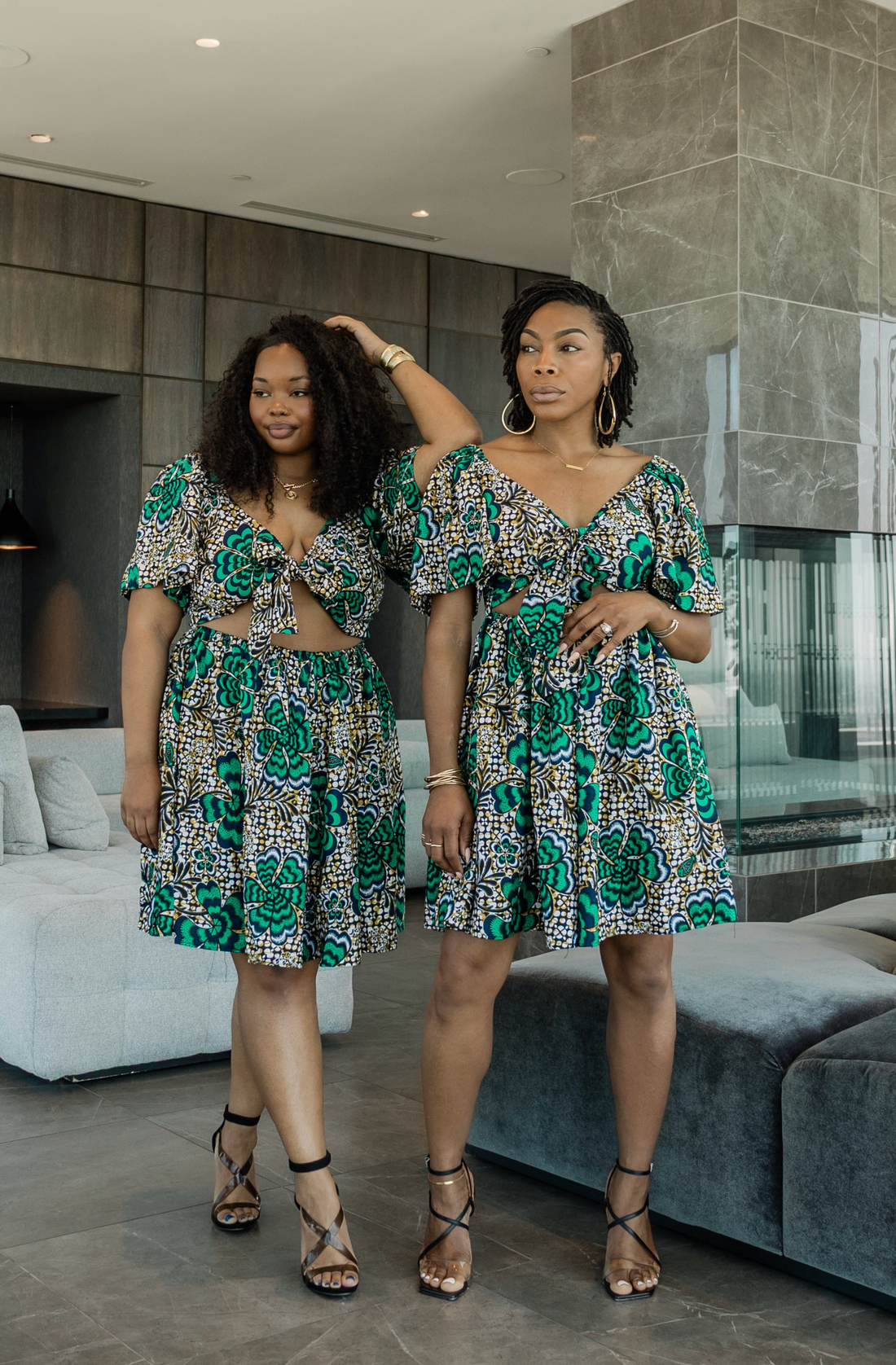 Envy Front Tie Dress