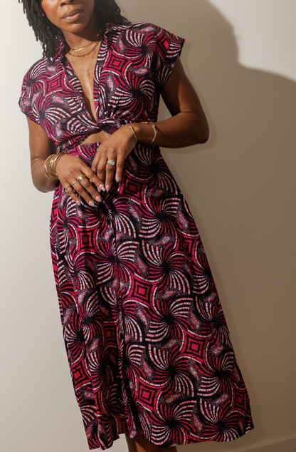 Jessie Tea-Length Dress