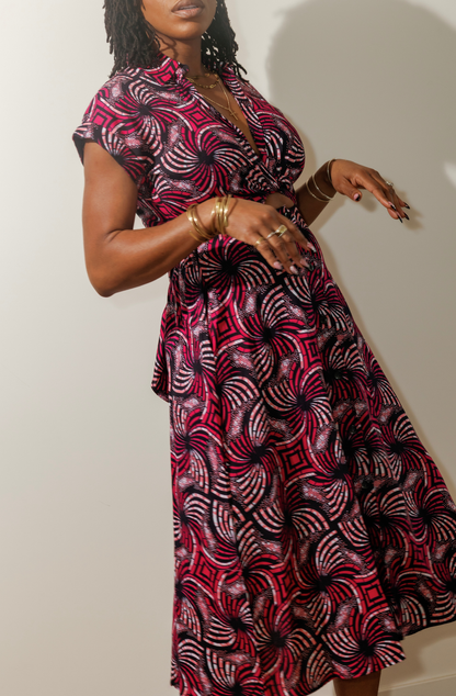 Jessie Tea-Length Dress