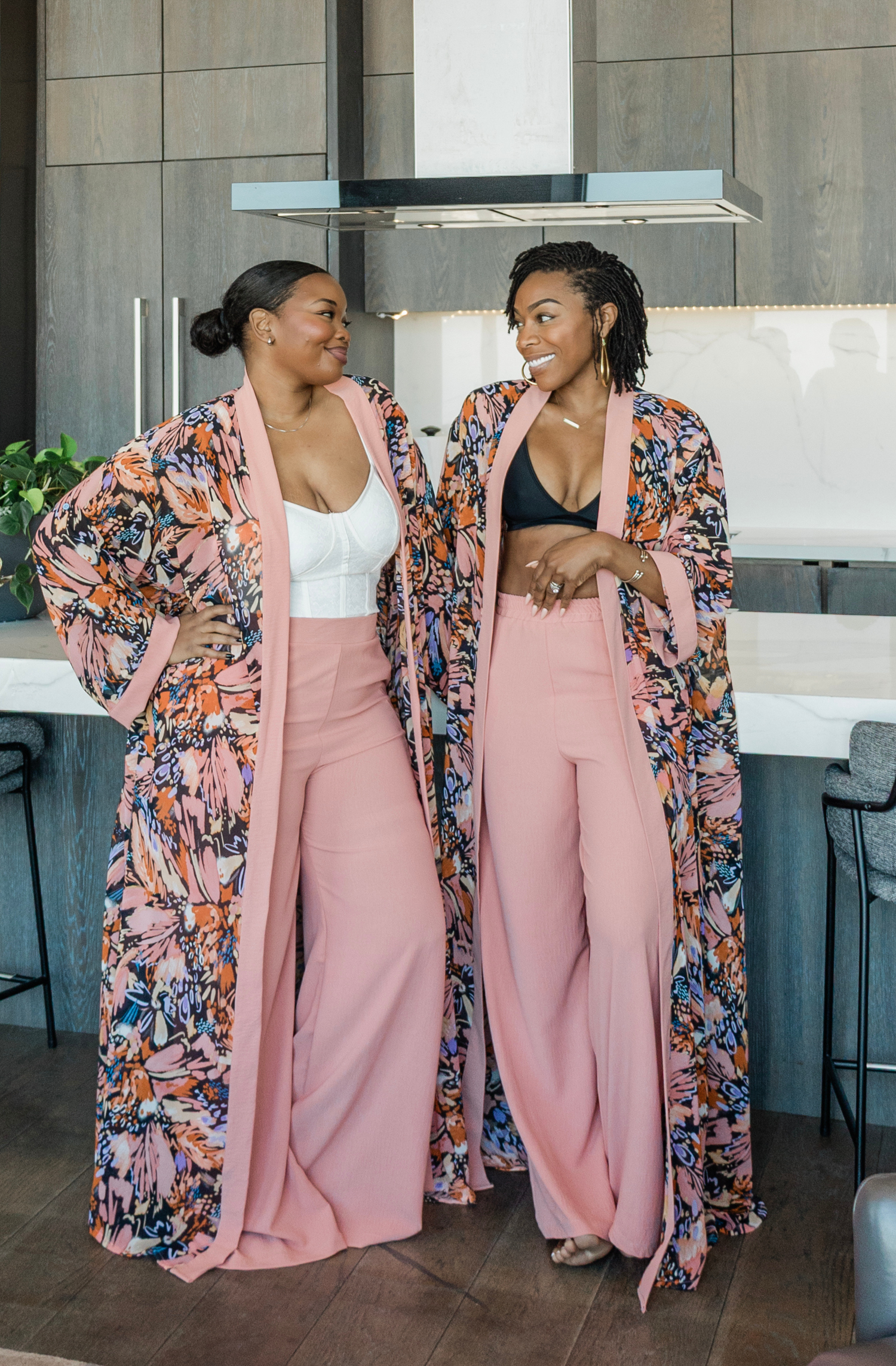 Tina (Sheer) Duster Set