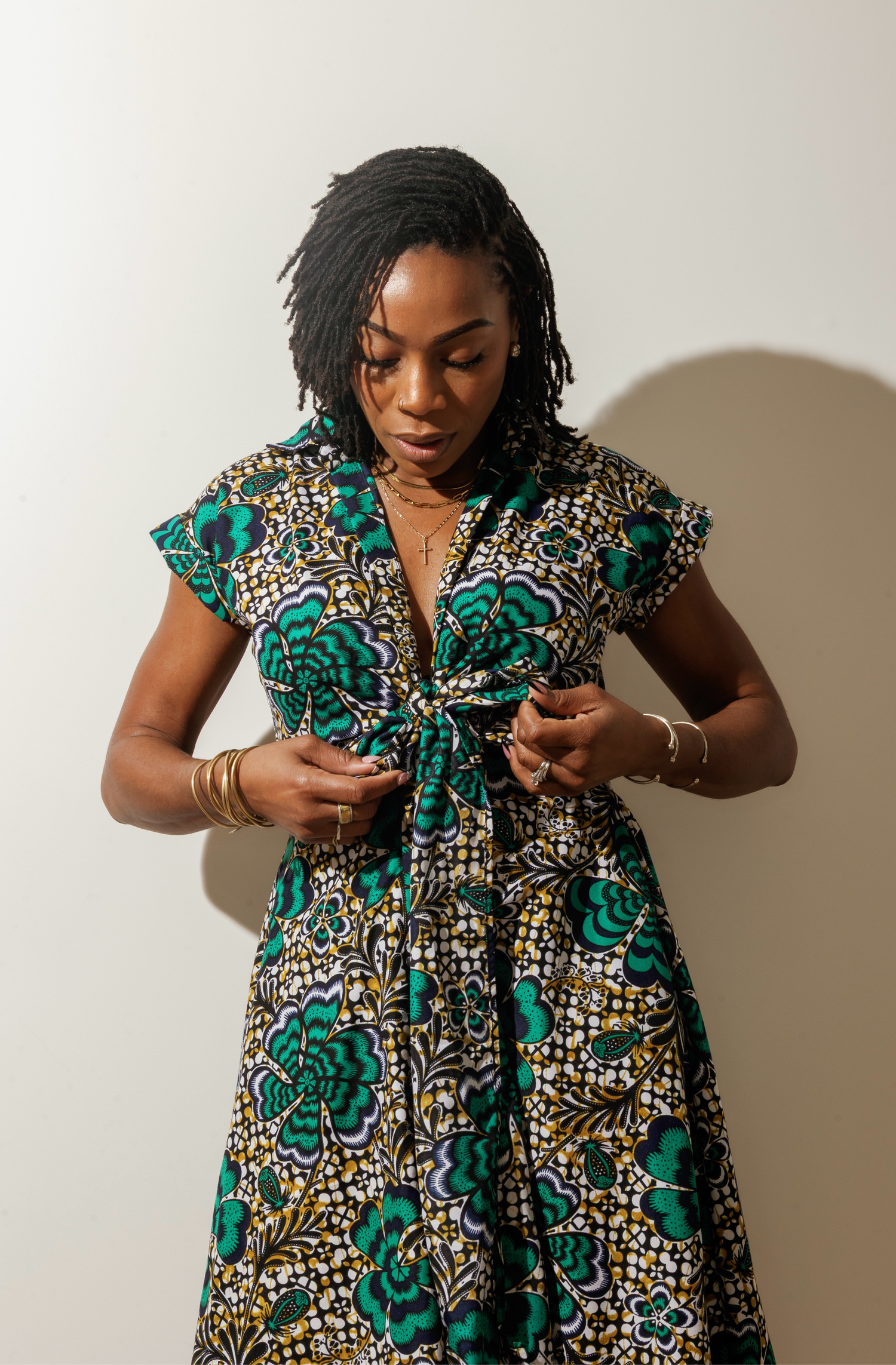 Envy Tea-Length Dress