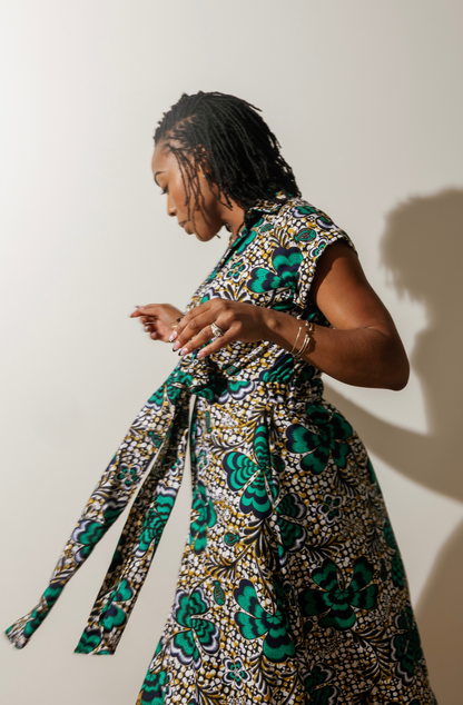 Envy Tea-Length Dress