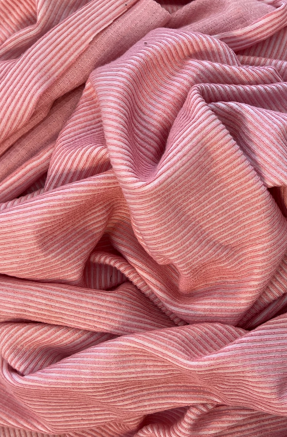 Blush Rib Knit (Stretch)