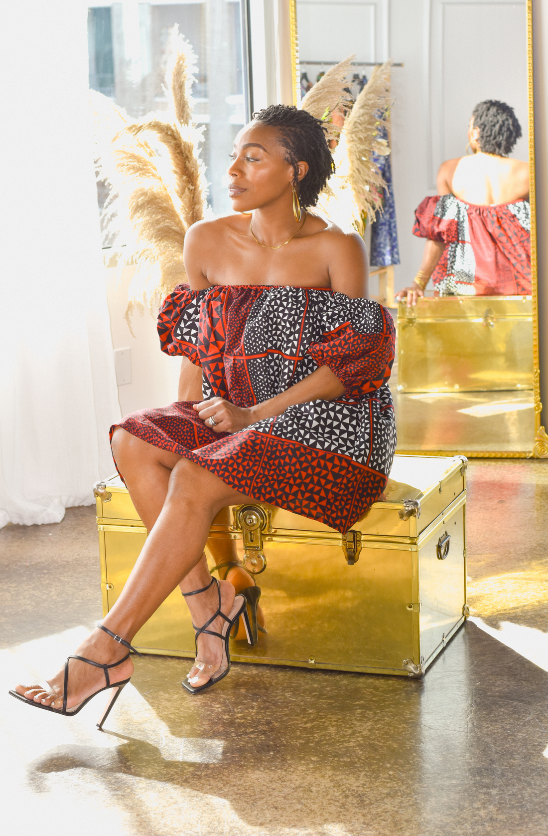 OSFM (One Size Fits Most) Dress- Redz