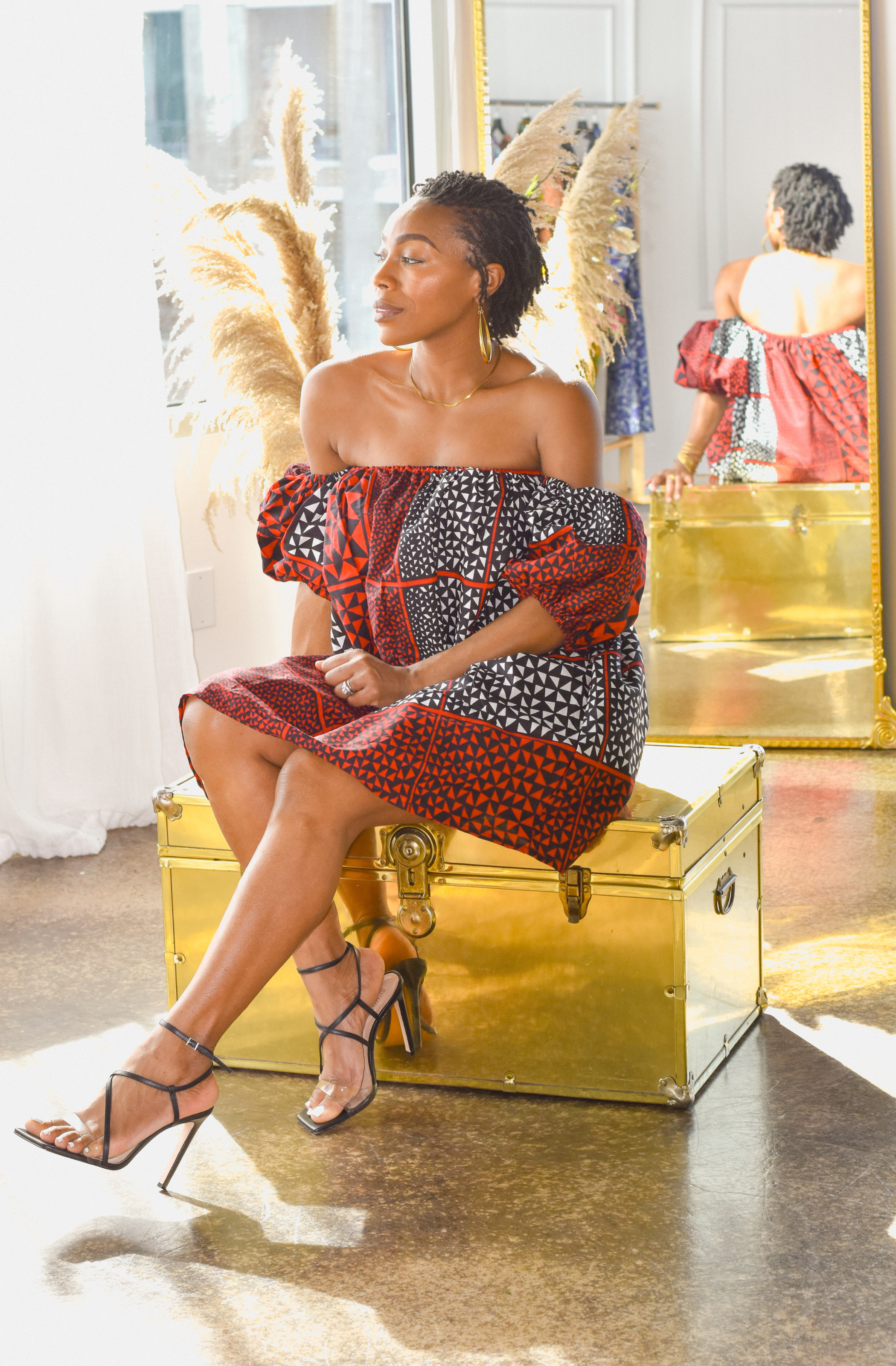 OSFM (One Size Fits Most) Dress- Redz