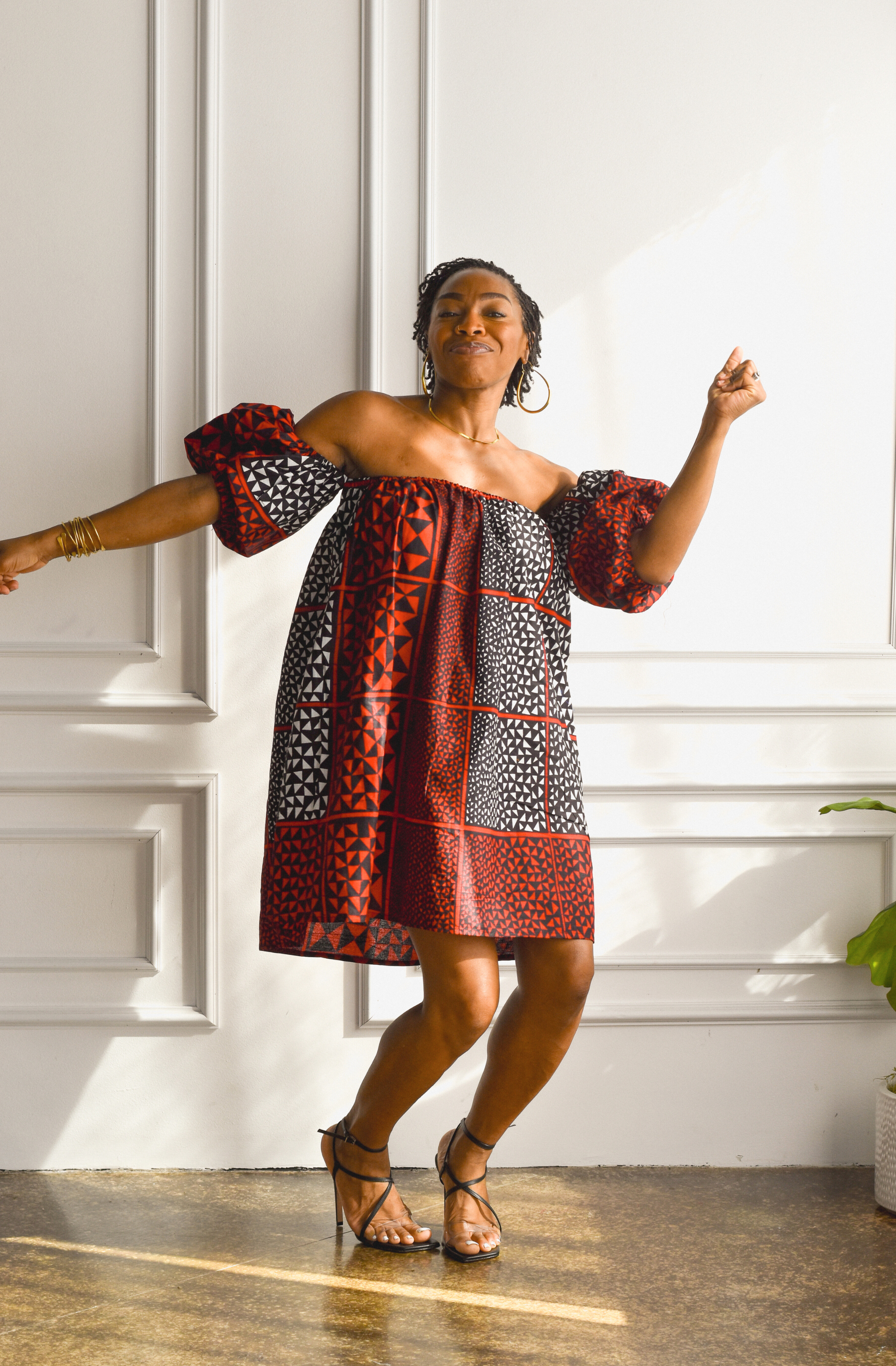 OSFM (One Size Fits Most) Dress- Redz