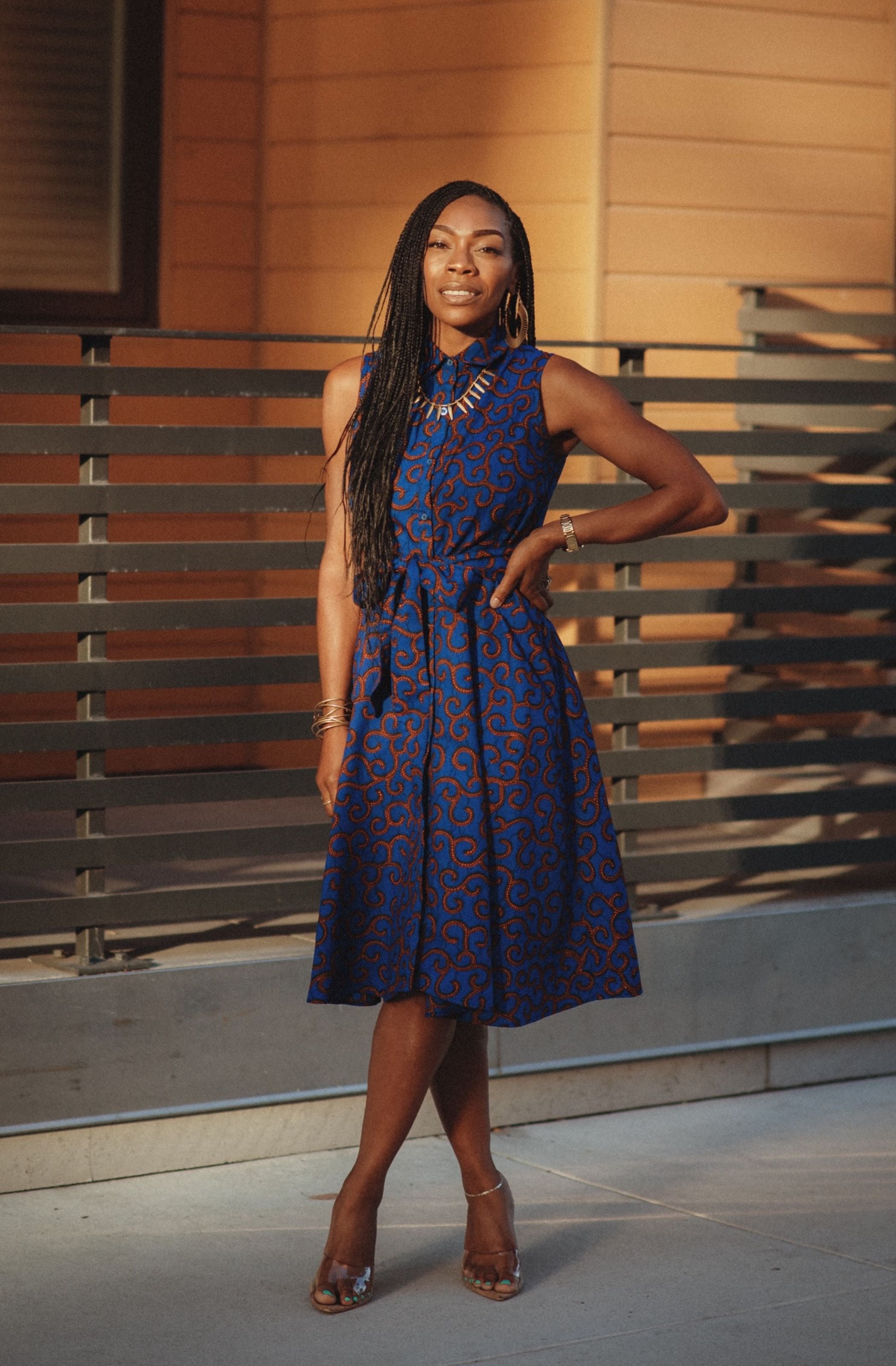 Mesi Button Down Dress